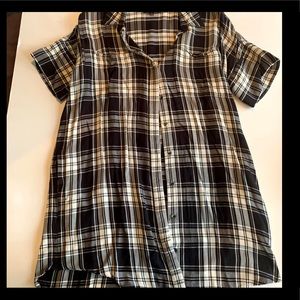 Madewell Flannel Dress